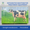 Factory manufacturer for slaughterhouse sewage treatment equipment mbbr mbr Containerized wastewater treatment plant